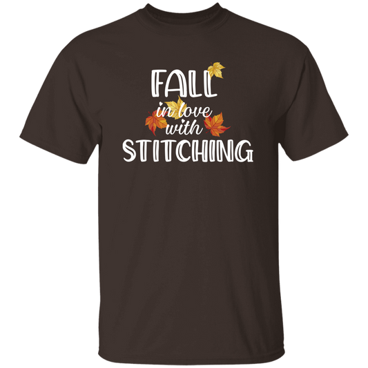 Fall in Love with Stitching T-Shirt