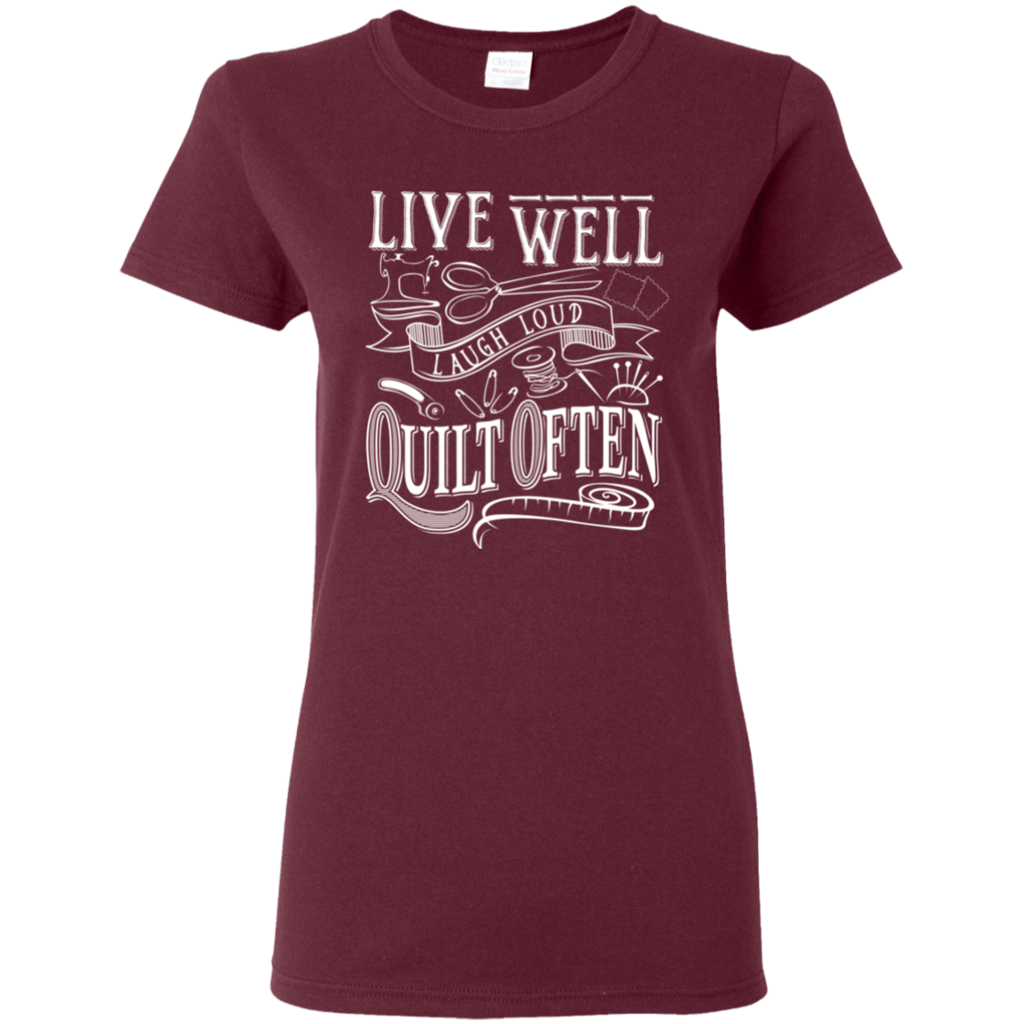 Quilt Often Ladies' T-Shirt
