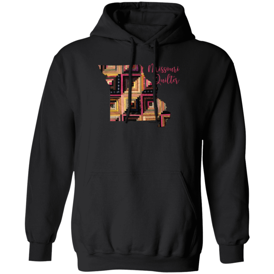 Missouri Quilter Pullover Hoodie, Gift for Quilting Friends and Family