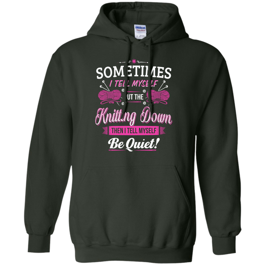 Put the Knitting Down Pullover Hoodies - Crafter4Life - 1