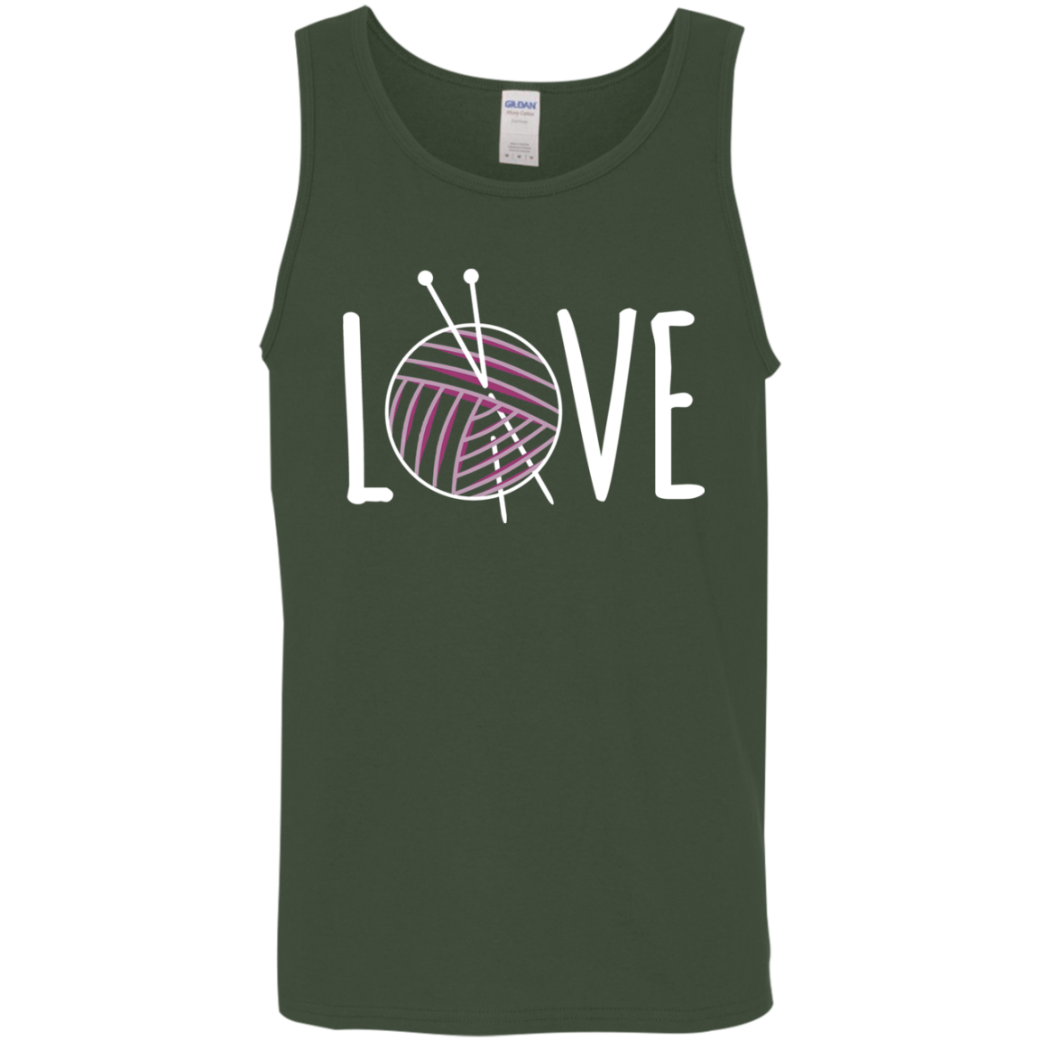 Knitting LOVE Cotton Tank Top