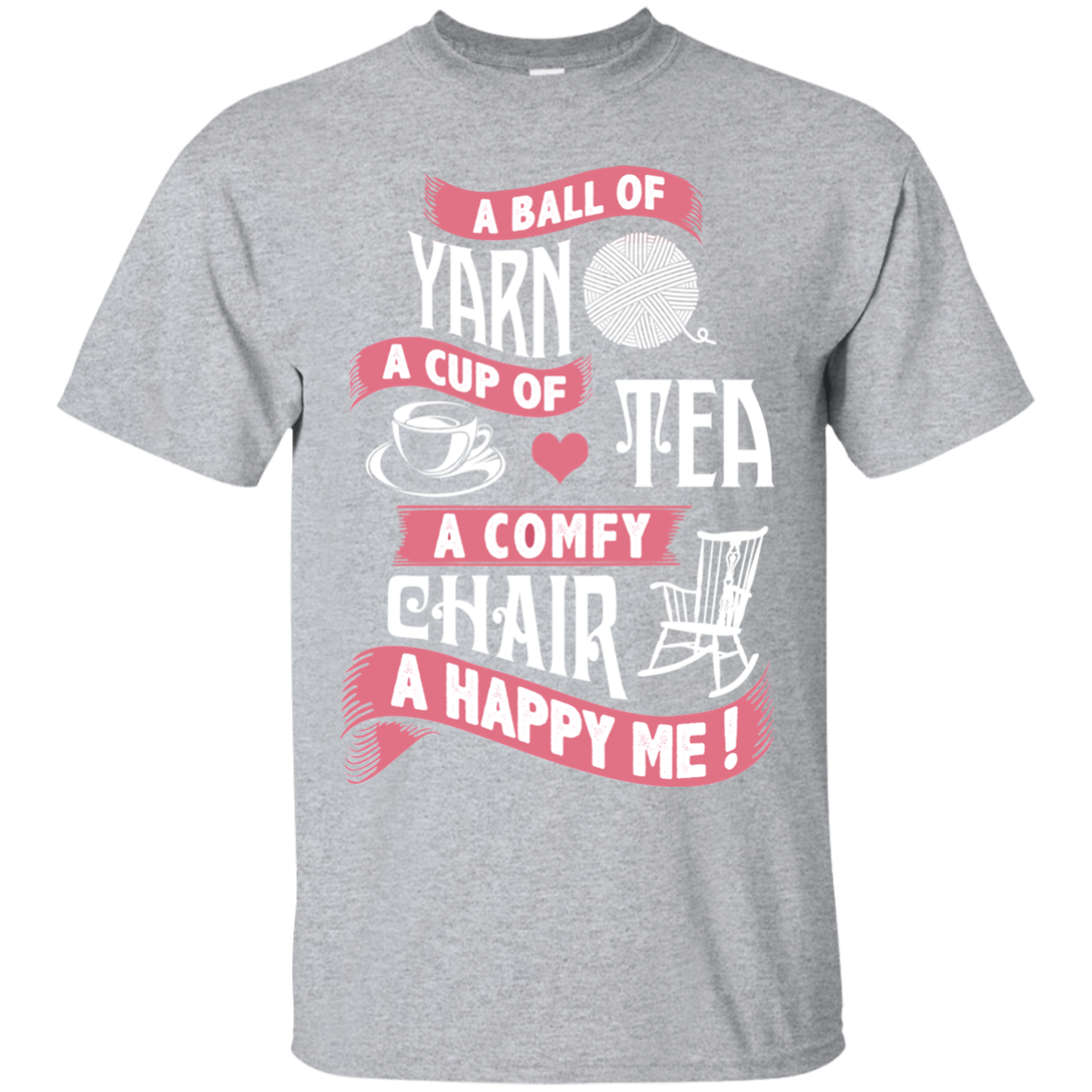Yarn-Tea-Chair Ultra Cotton T-Shirt