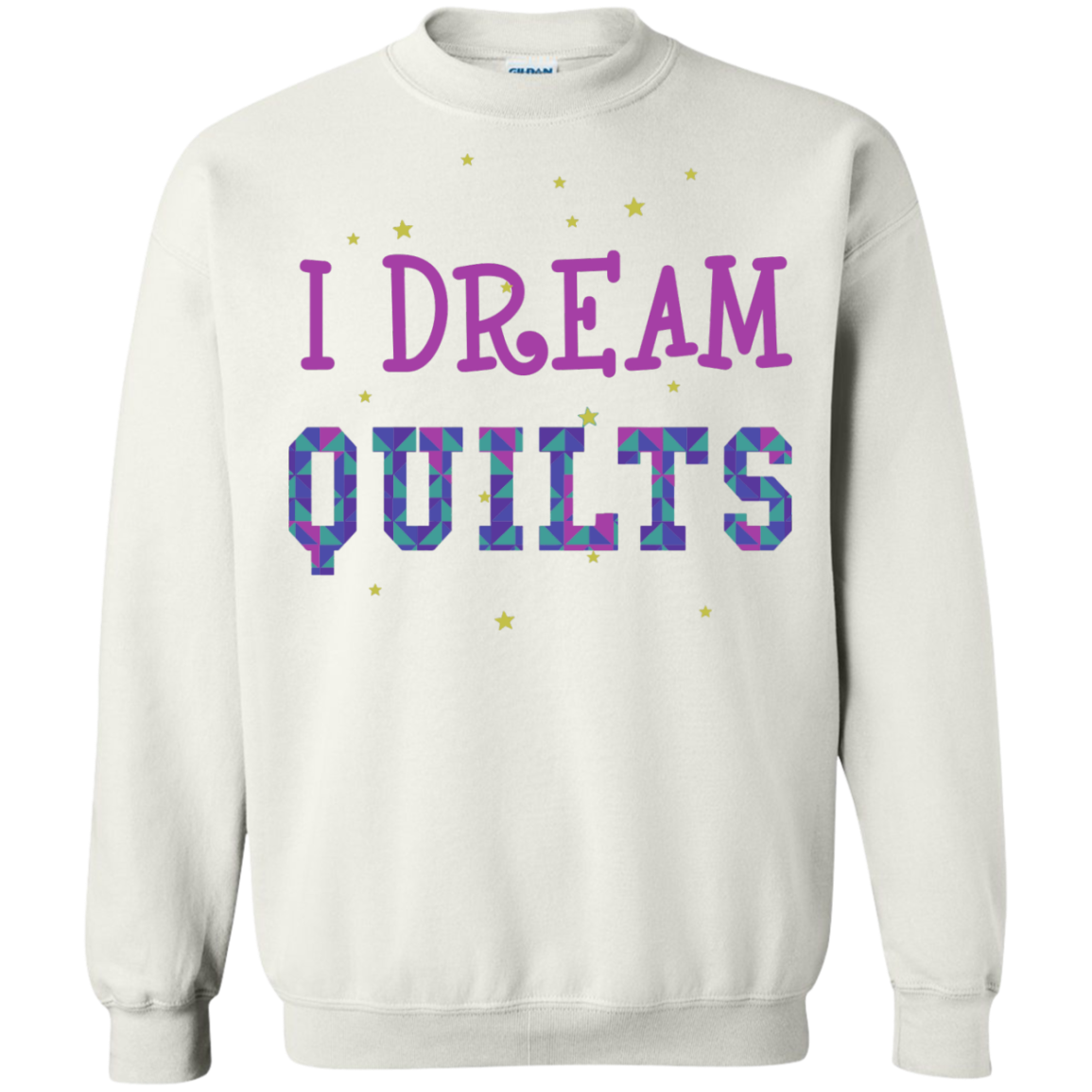 I Dream Quilts Crewneck Sweatshirt - Crafter4Life - 4