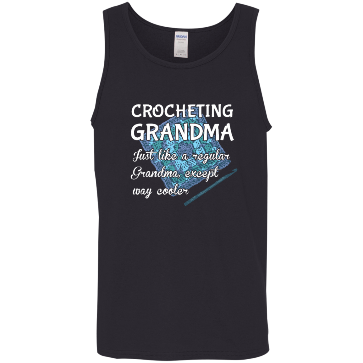 Crocheting Grandma Cotton Tank Top
