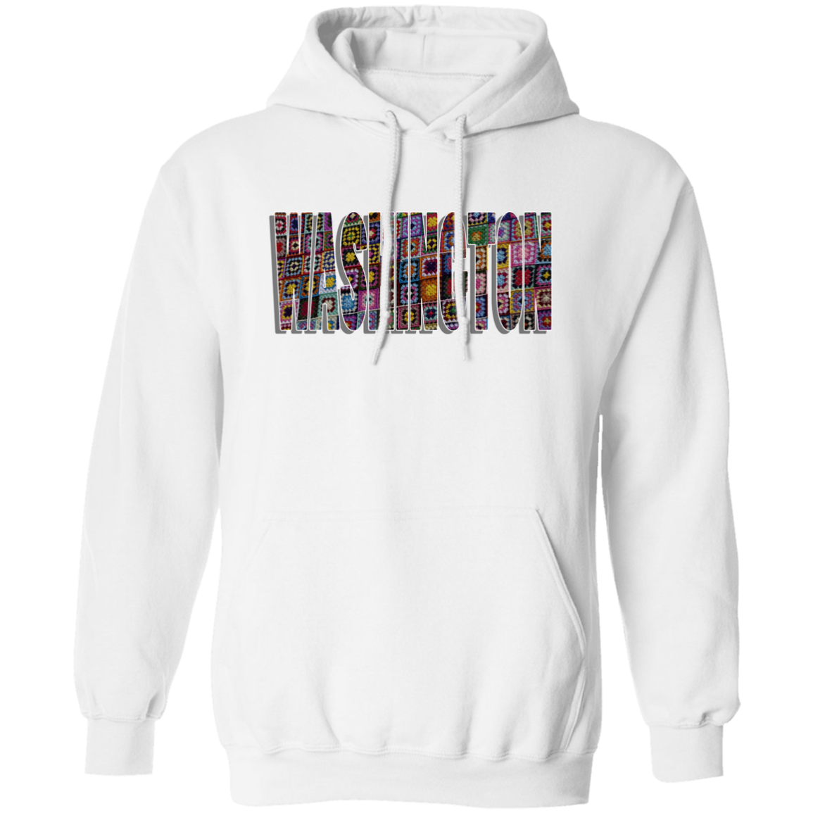 Washington Crochet Pullover Hoodie