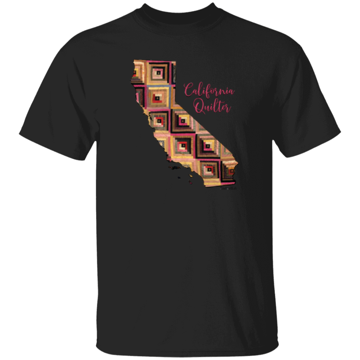 California Quilter T-Shirt, Gift for Quilting Friends and Family