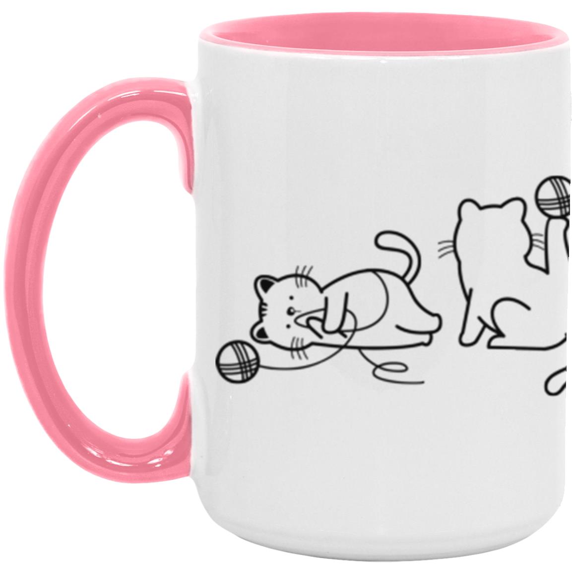 Cats & Yarn Mugs
