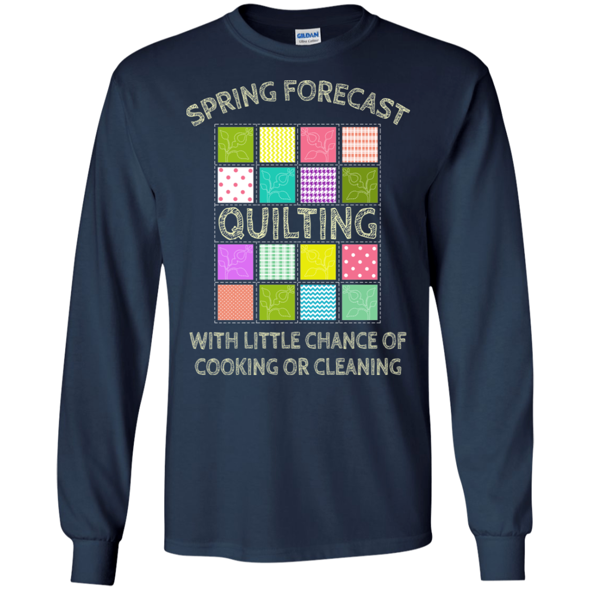 Spring Forecast: Quilting Unisex T-Shirts