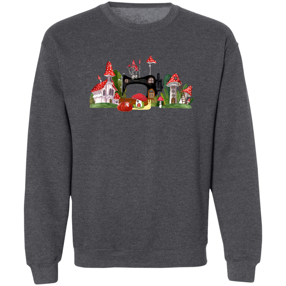 Sewing Machine Mushroom Village Sweatshirt