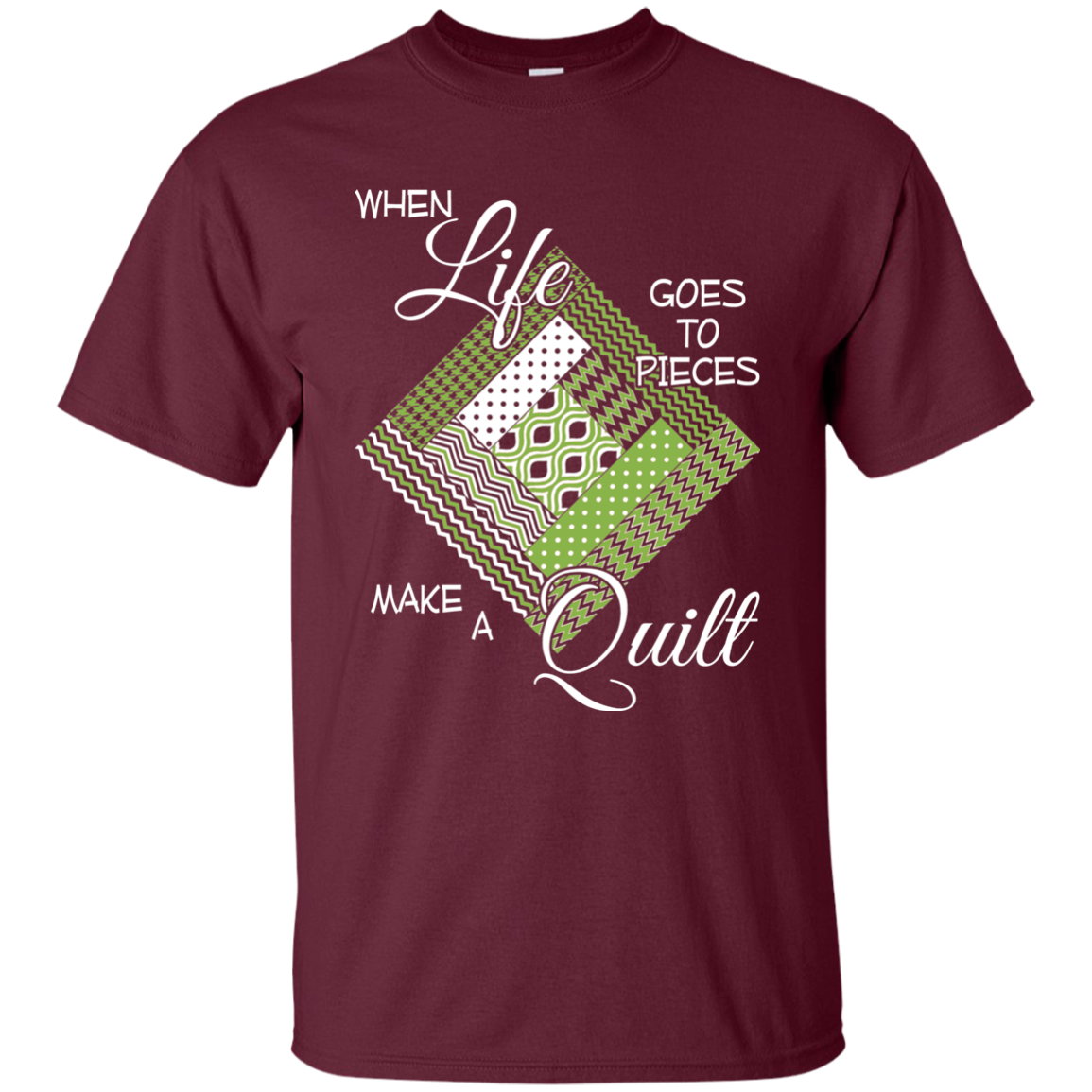 Make a Quilt (Greenery) Ultra Cotton T-Shirt