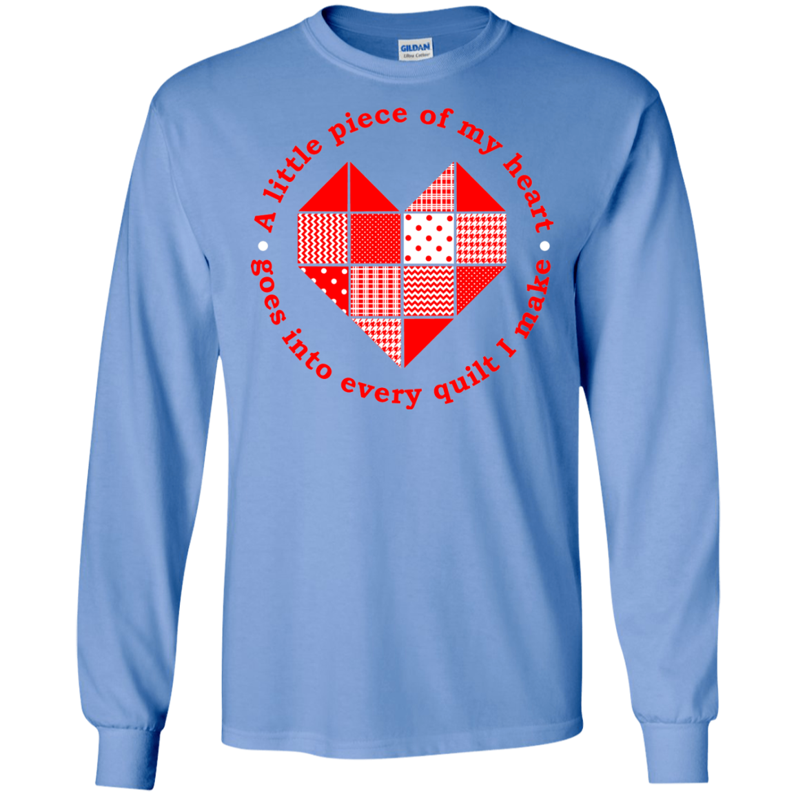 Piece of My Heart (Quilt) LS Ultra Cotton T-Shirt