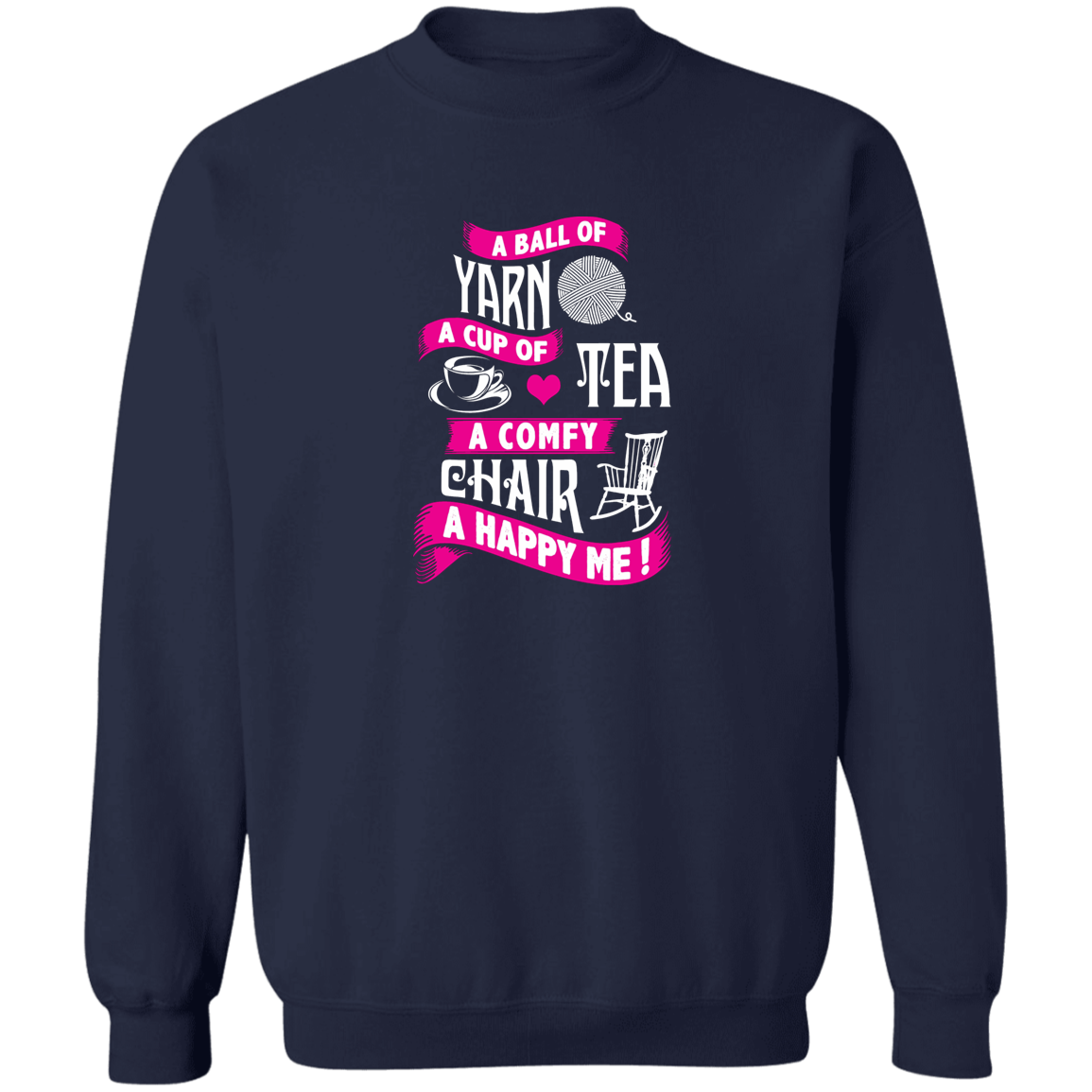 A Ball of Yarn - A Happy Me Sweatshirt