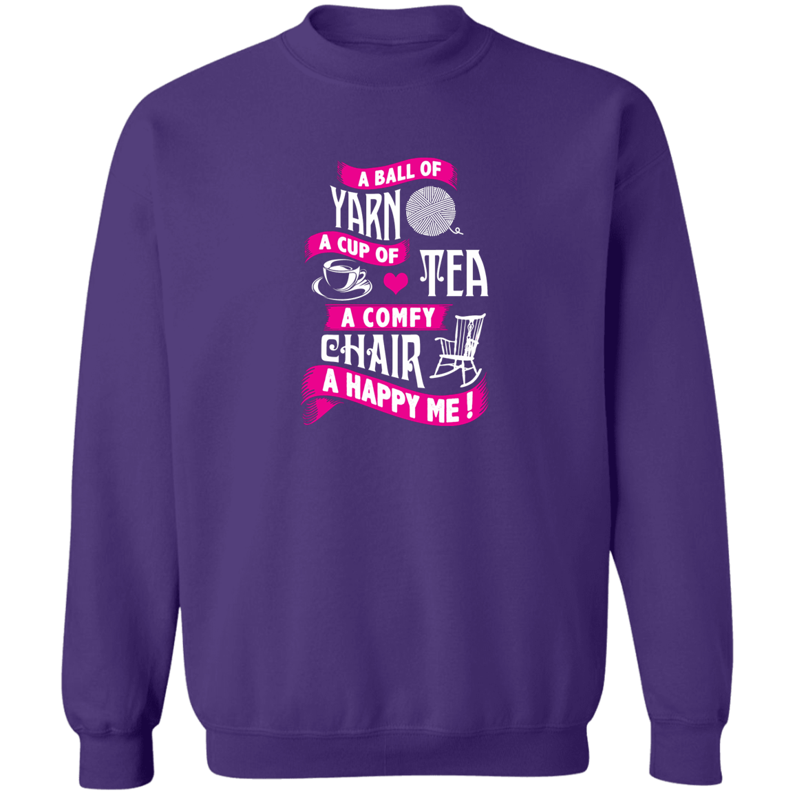 A Ball of Yarn - A Happy Me Sweatshirt