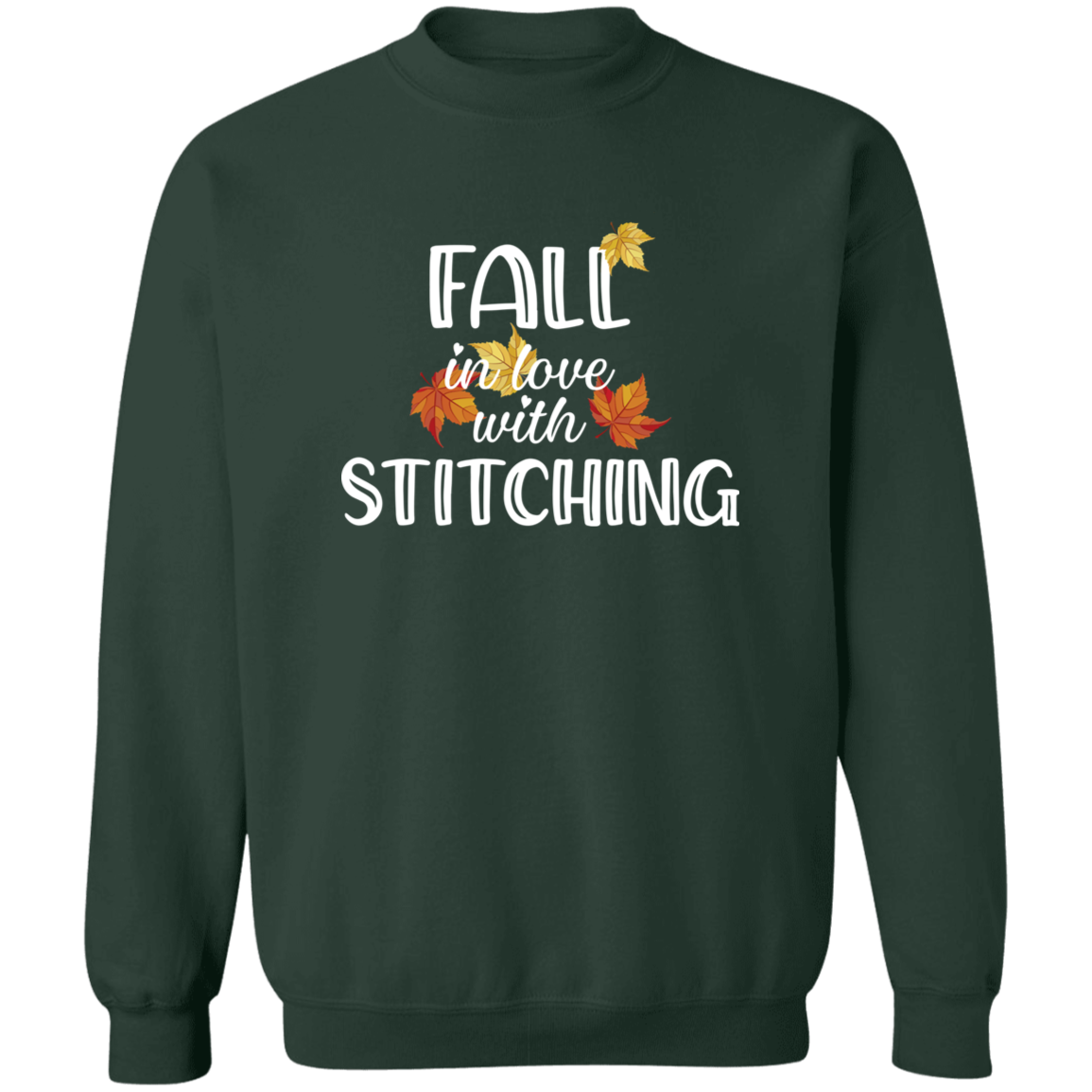 Fall in Love with Stitching Sweatshirt