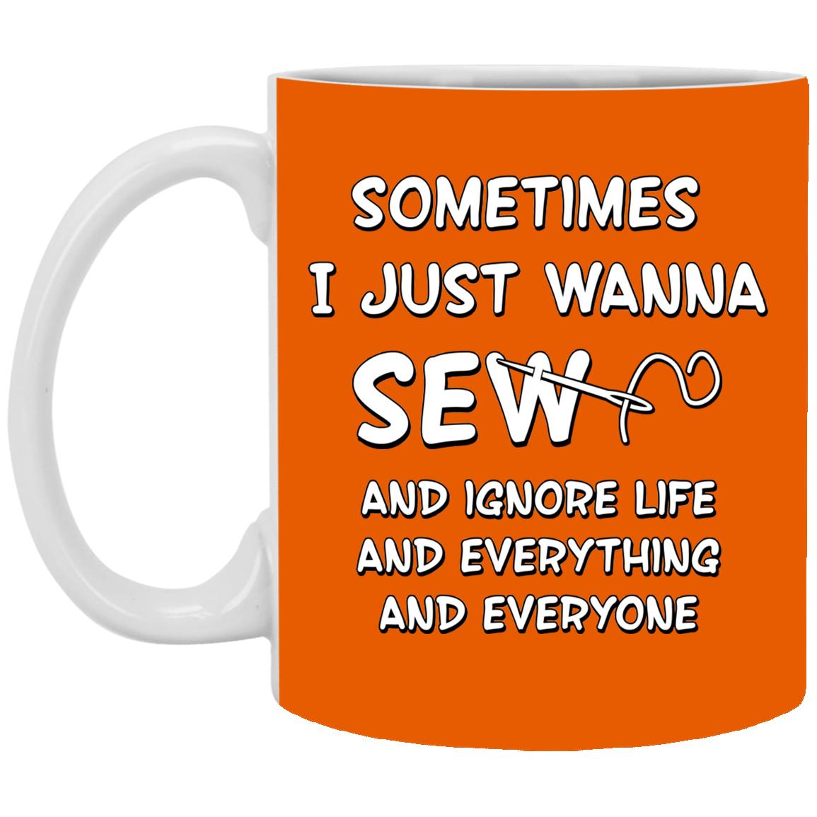 Just Wanna Sew Mugs