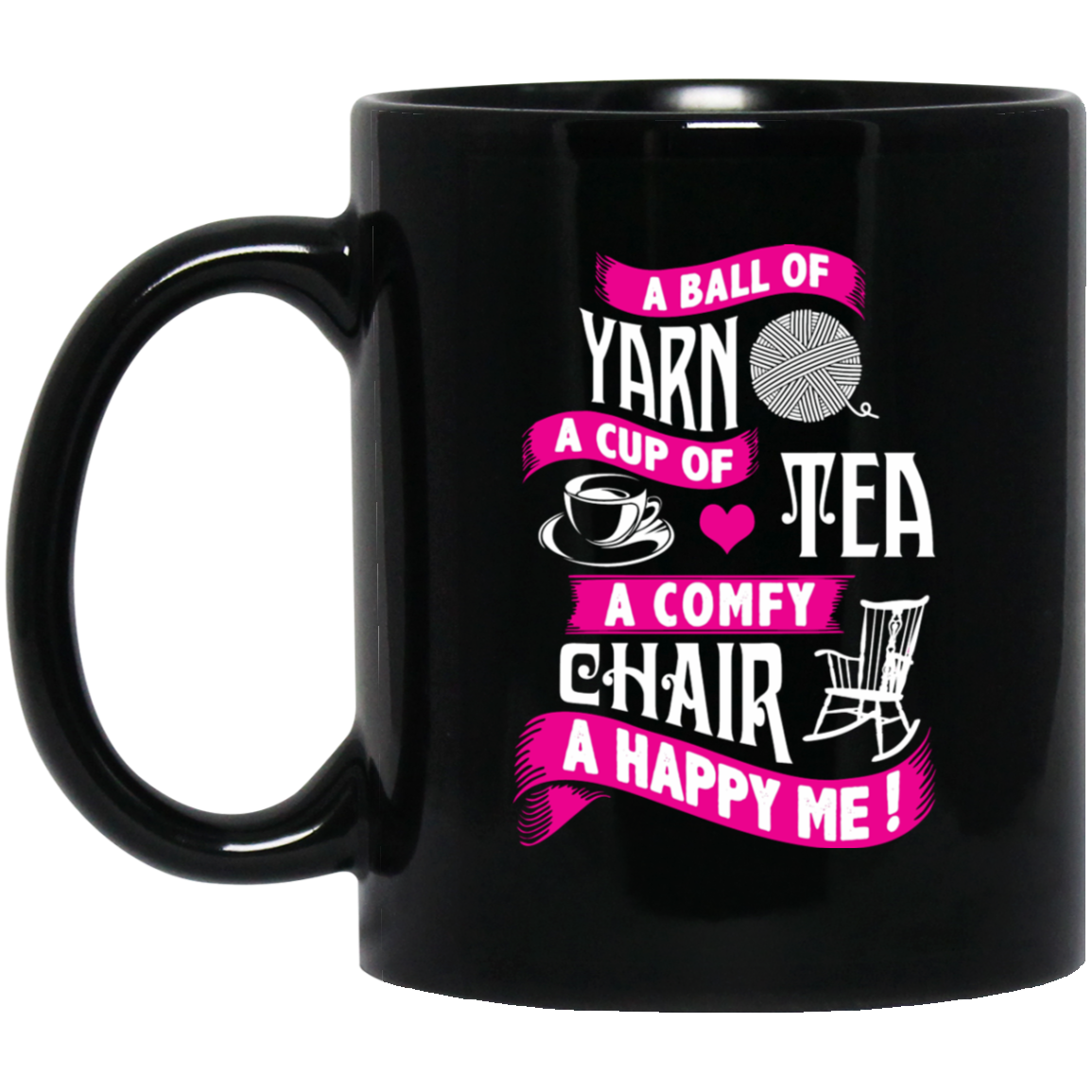 A Ball of Yarn - A Happy Me Mugs