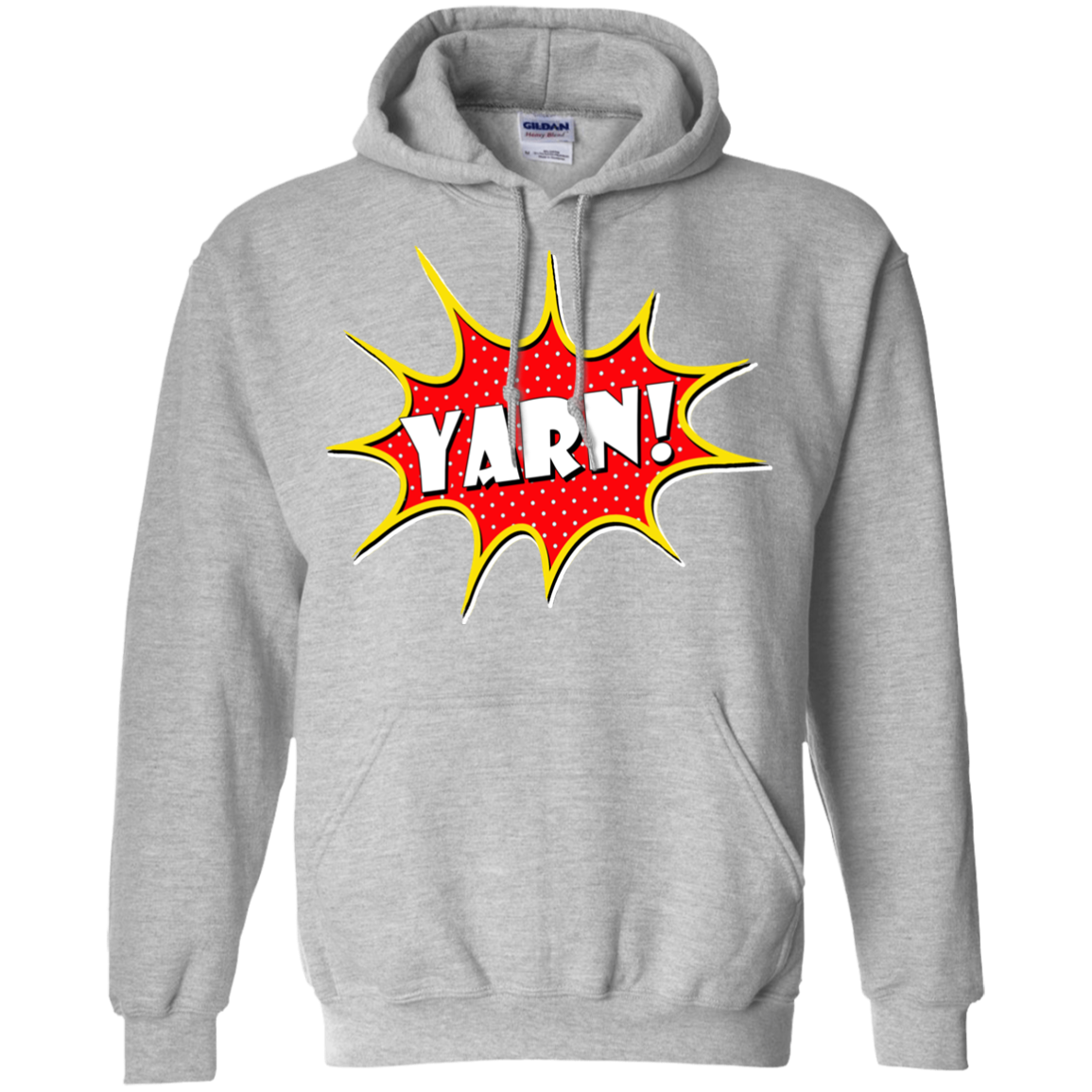 Yarn! Comic Starburst Pullover Hoodie