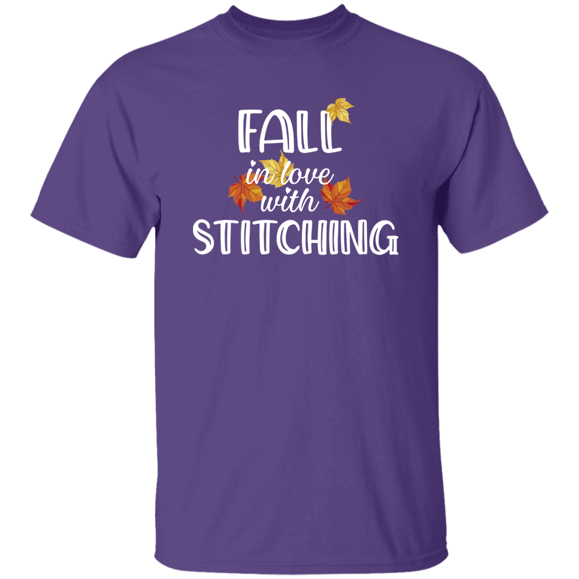Fall in Love with Stitching T-Shirt