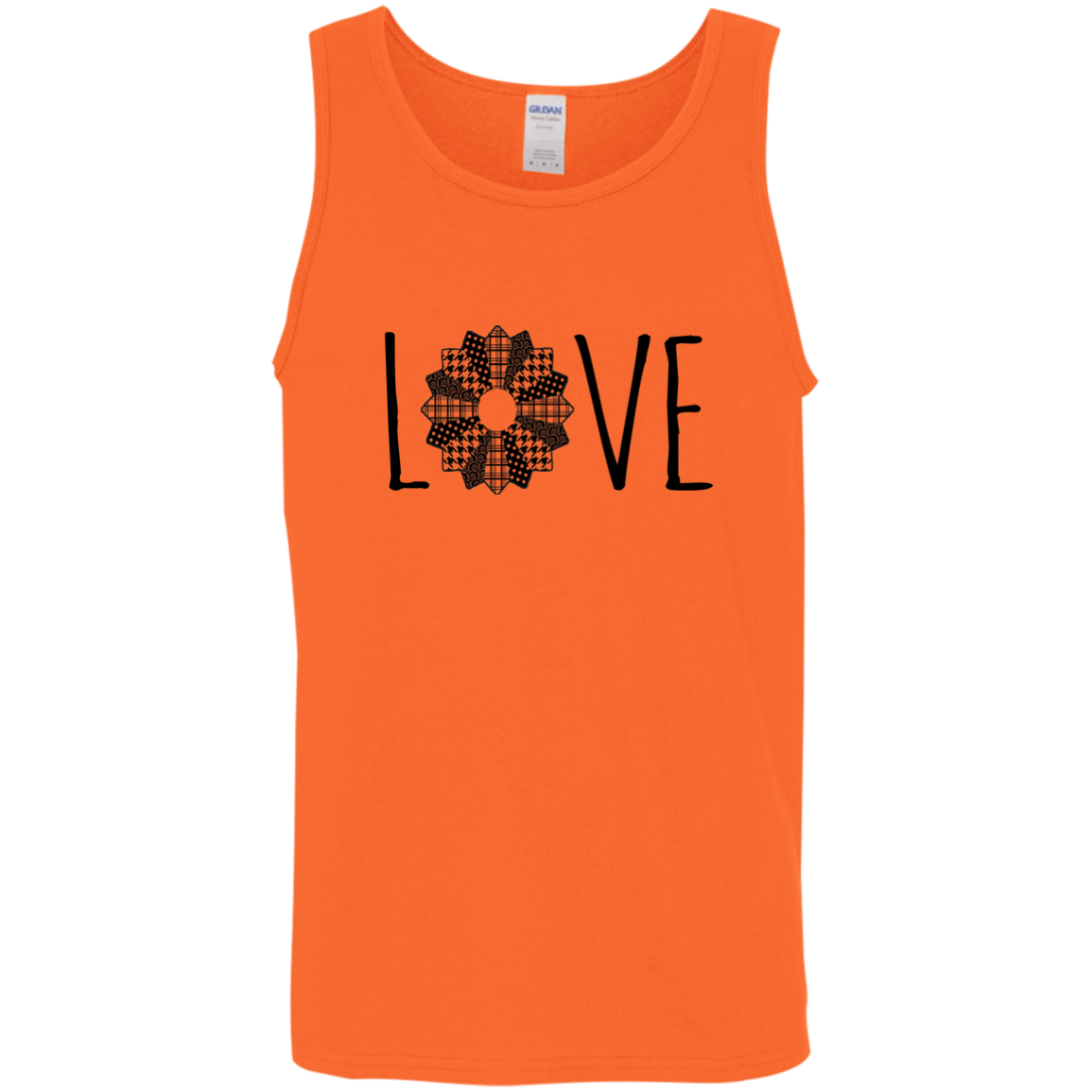 Love Quilt Cotton Tank Top 5.3 oz.