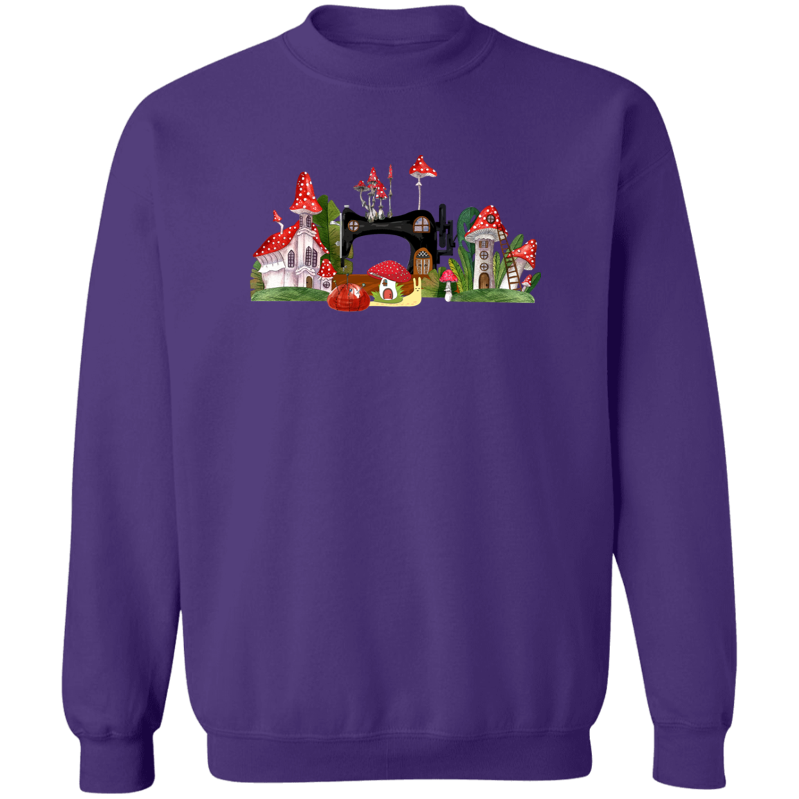 Sewing Machine Mushroom Village Sweatshirt