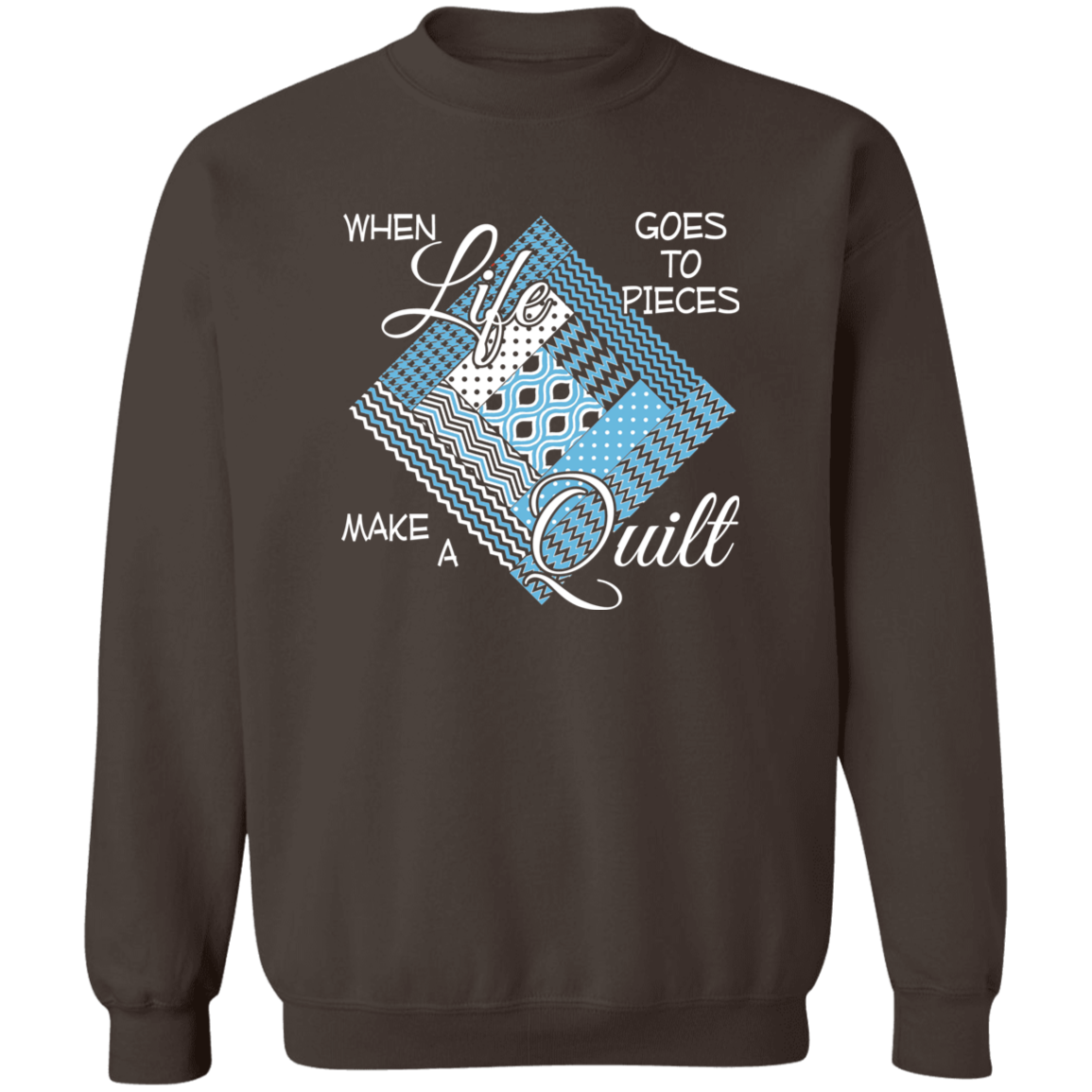 Make a Quilt (blue) Sweatshirt