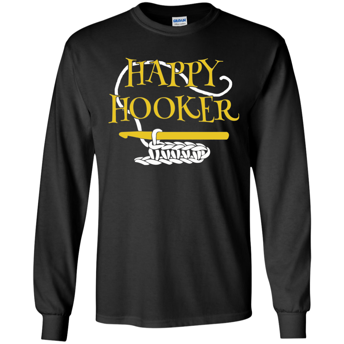 Happy Hooker LS Ultra Cotton T-Shirt