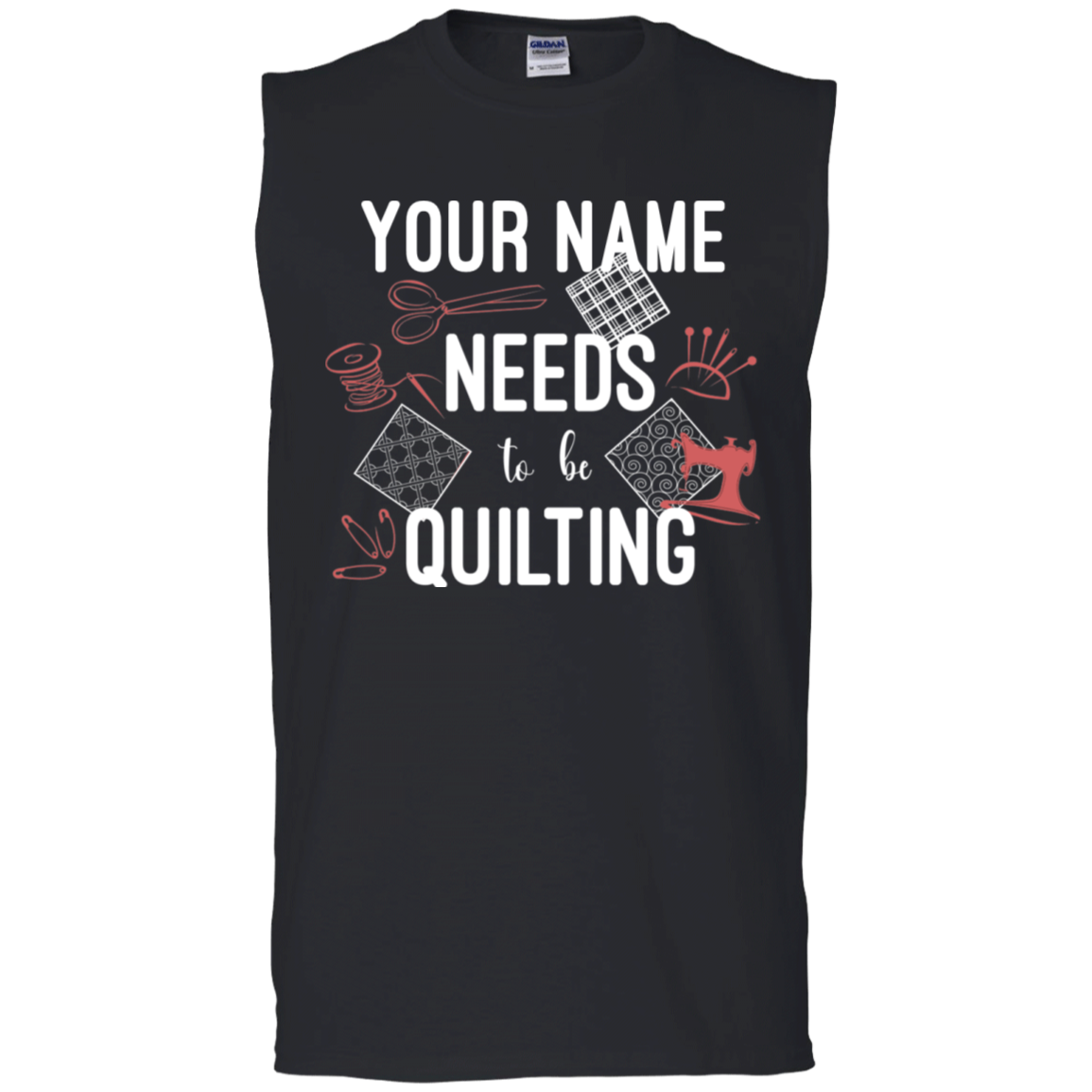 Needs to be Quilting - Personalized Unisex T-Shirts