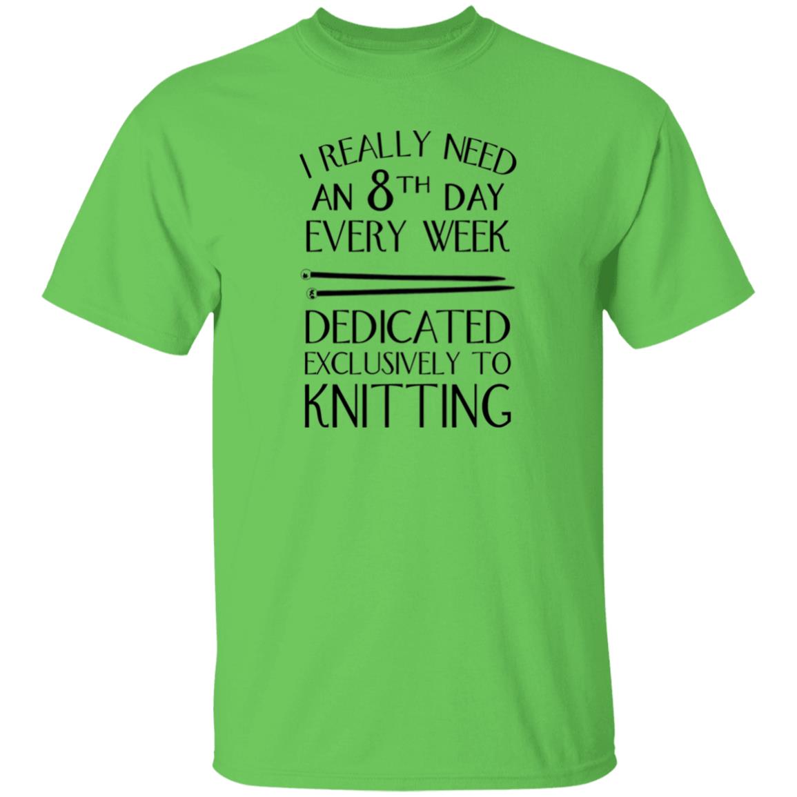 8th Day Knitting T-Shirt
