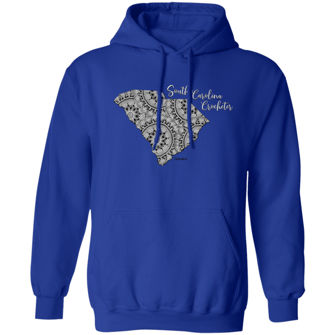 South Carolina Crocheter Pullover Hoodie