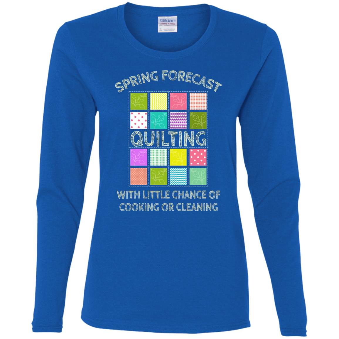 Spring Forecast: Quilting Ladies Long Sleeve Shirts