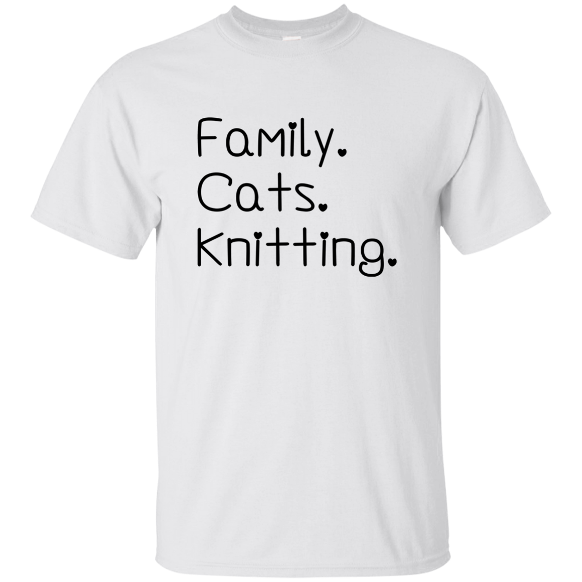 Family-Cats-Knitting Ultra Cotton T-Shirt