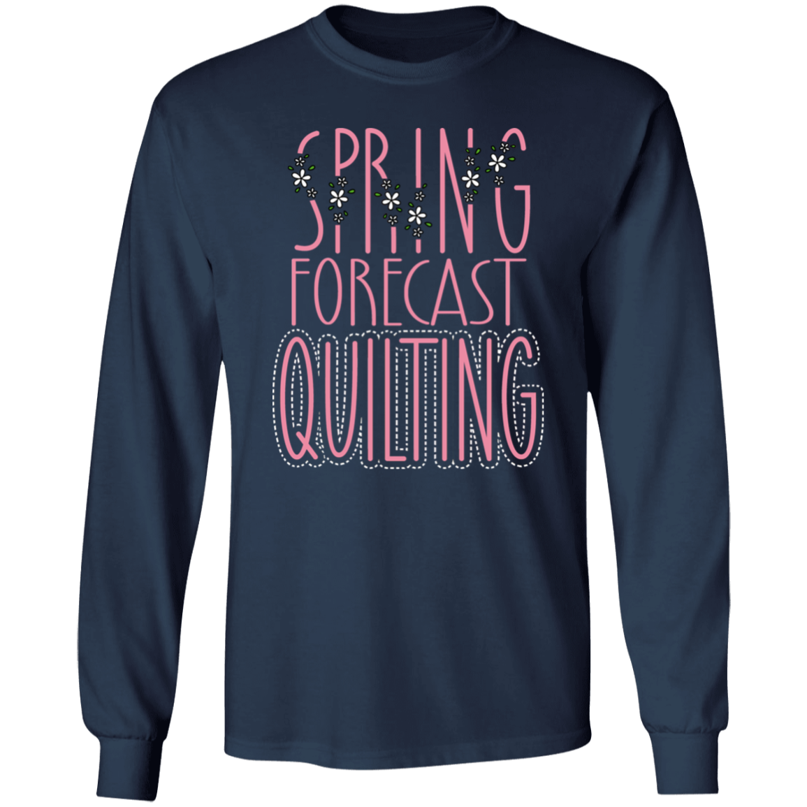 Spring Forecast Quilting LS Ultra Cotton T-Shirt