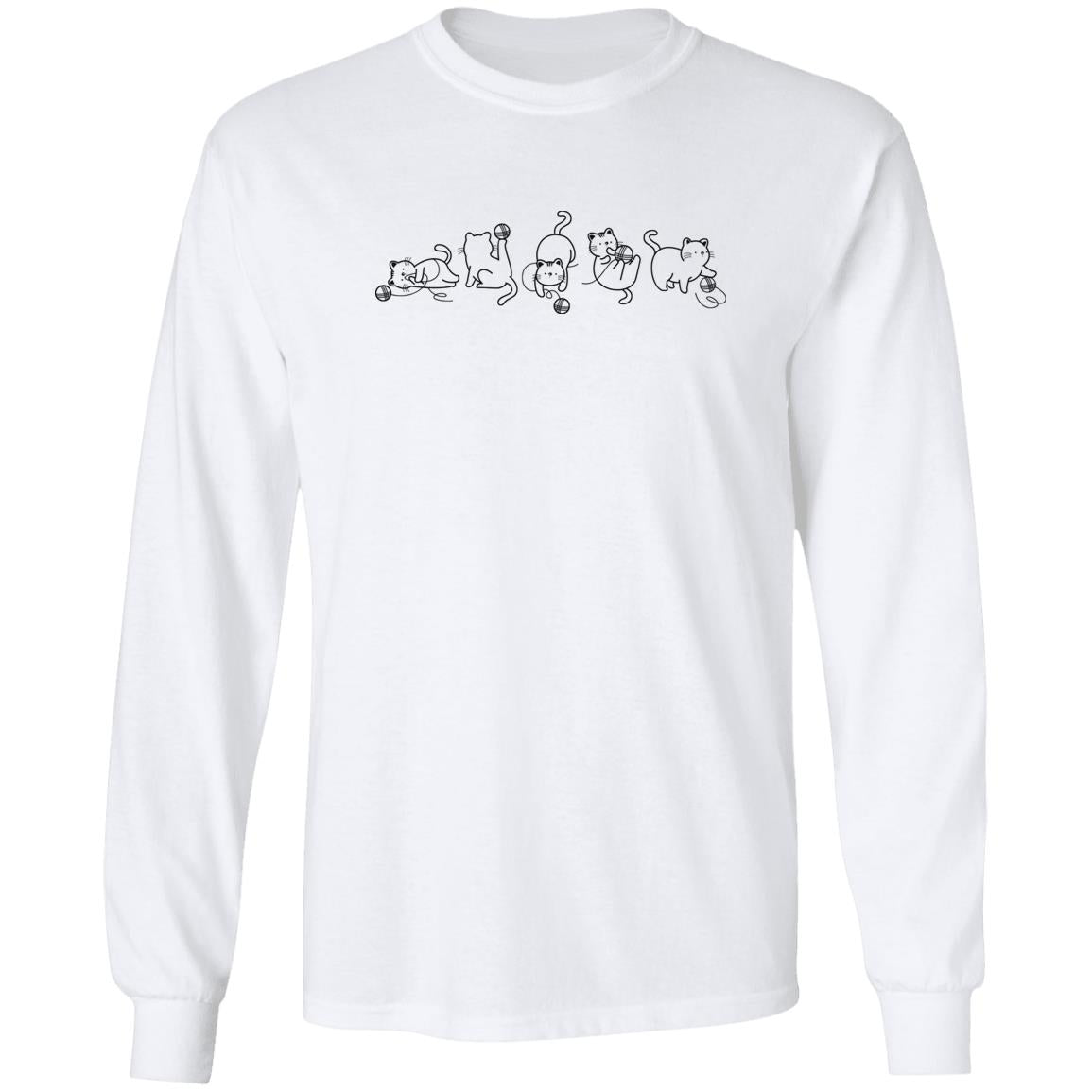 Cats & Yarn Long Sleeve T-Shirt