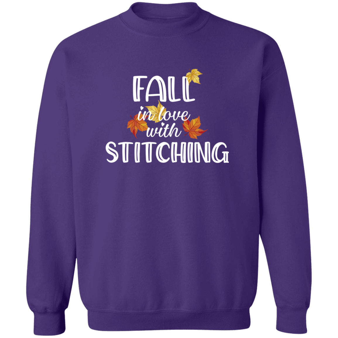 Fall in Love with Stitching Sweatshirt