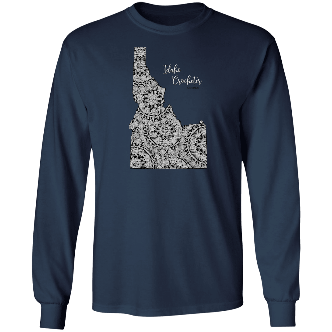 Idaho Crocheter LS Ultra Cotton T-Shirt