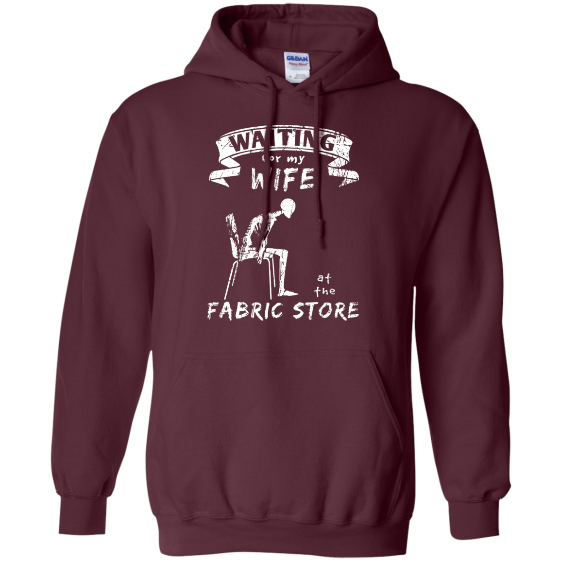 Waiting at the Fabric Store Hoodie - Crafter4Life - 5