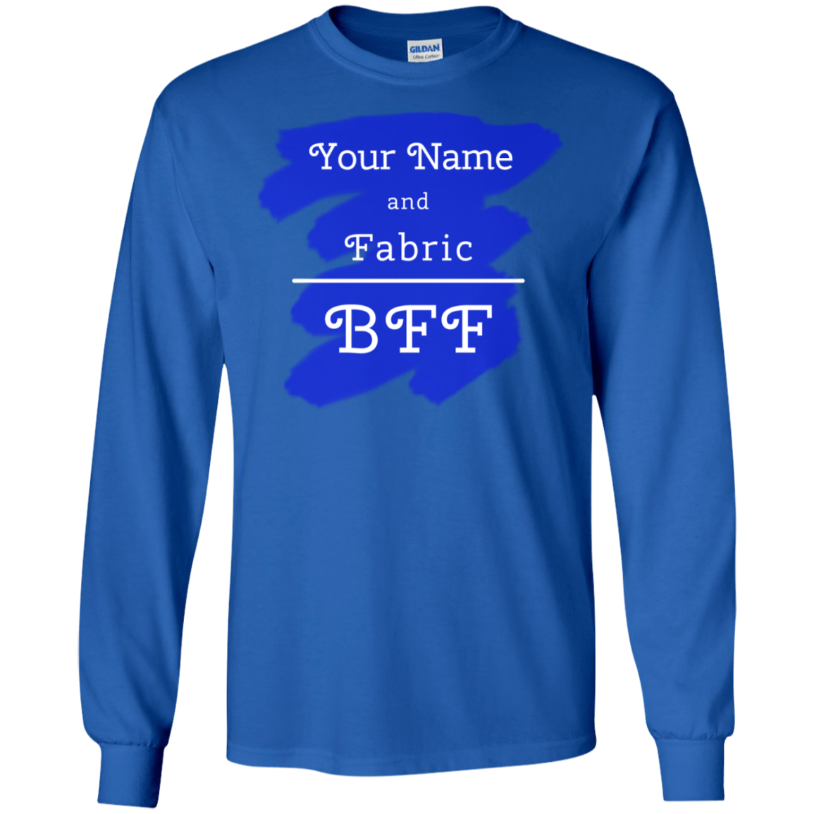 YOUR NAME and Fabric BFF - Personalized Unisex T-Shirts