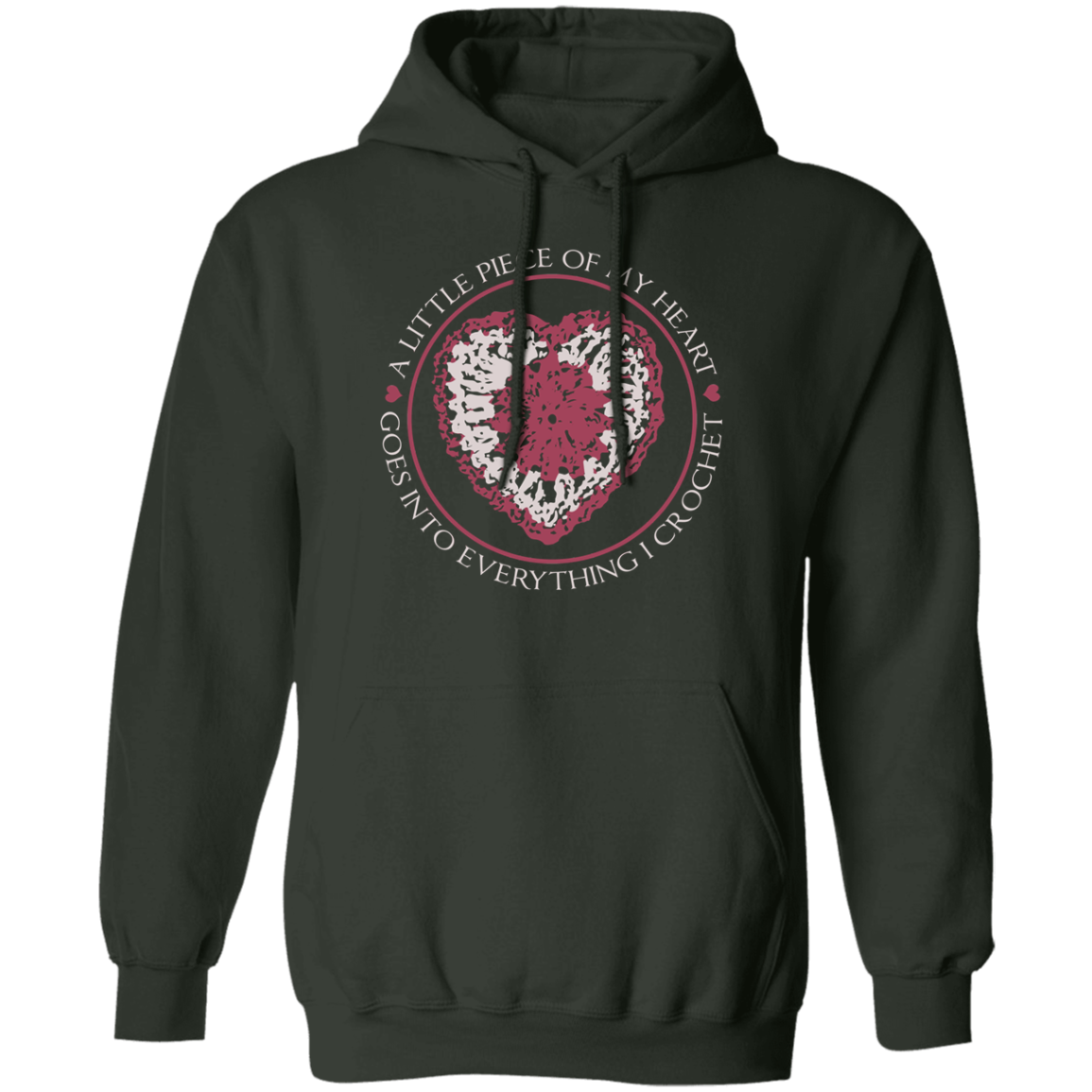 Piece of My Heart (Crochet) Hoodie