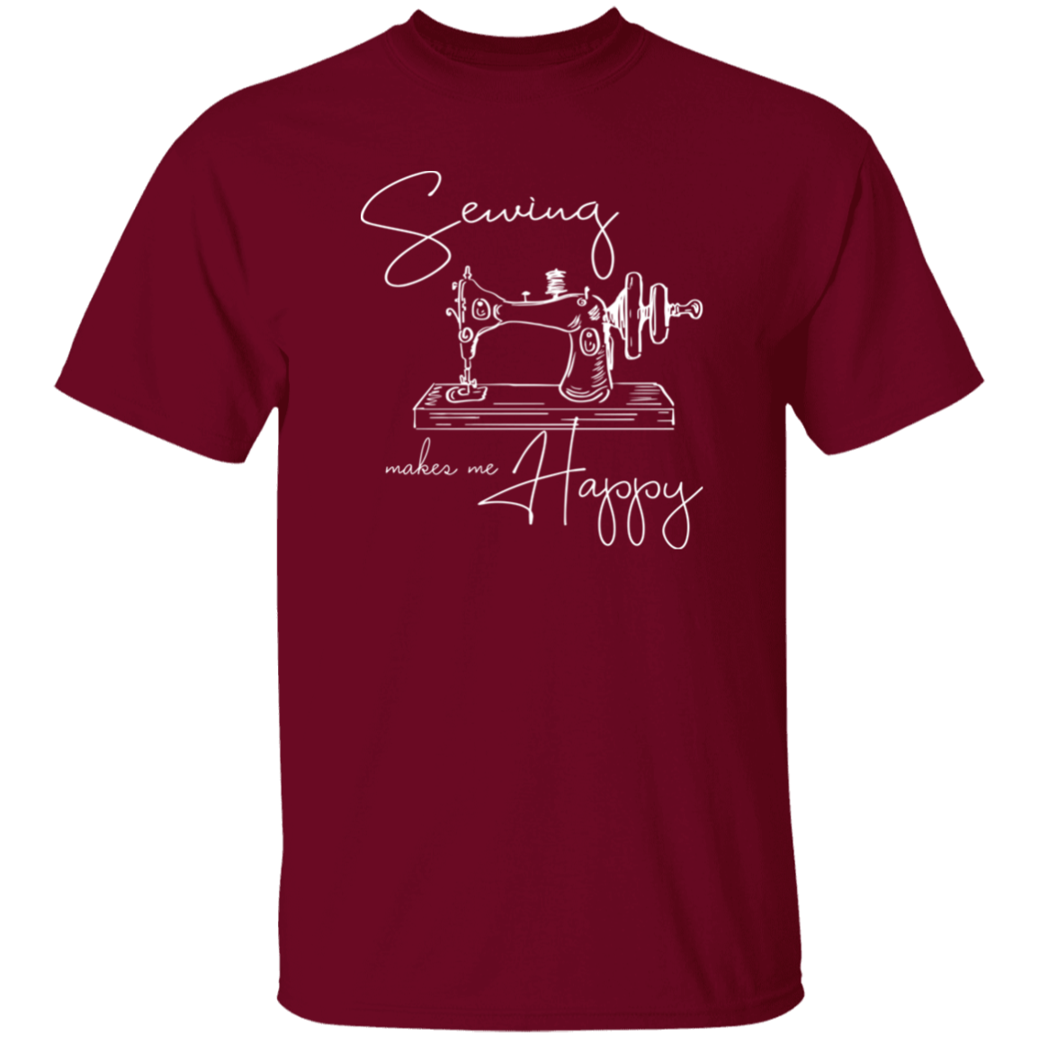Sewing Makes Me Happy T-Shirt