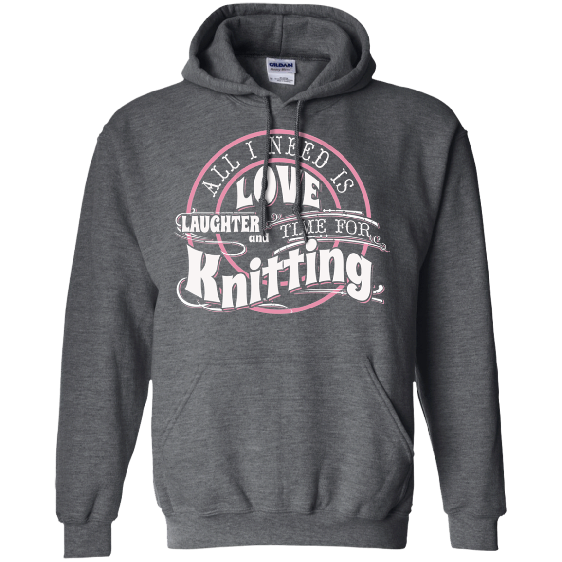 Time for Knitting Pullover Hoodie