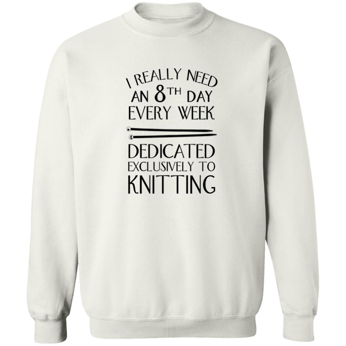 8th Day Knitting Sweatshirt