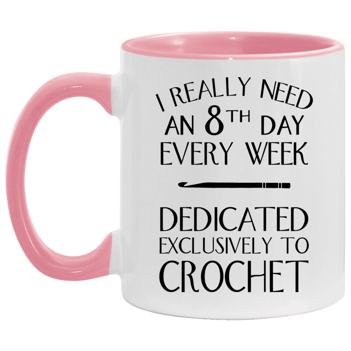 8th Day Crochet Mugs