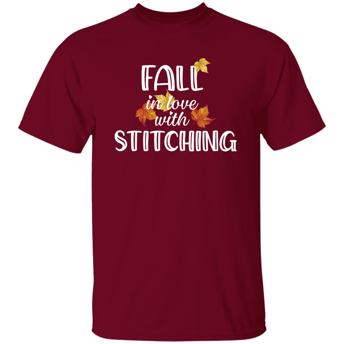 Fall in Love with Stitching T-Shirt