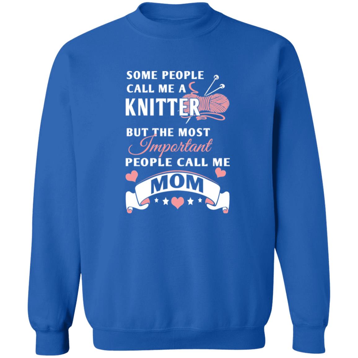 Knitter Mom Sweatshirt