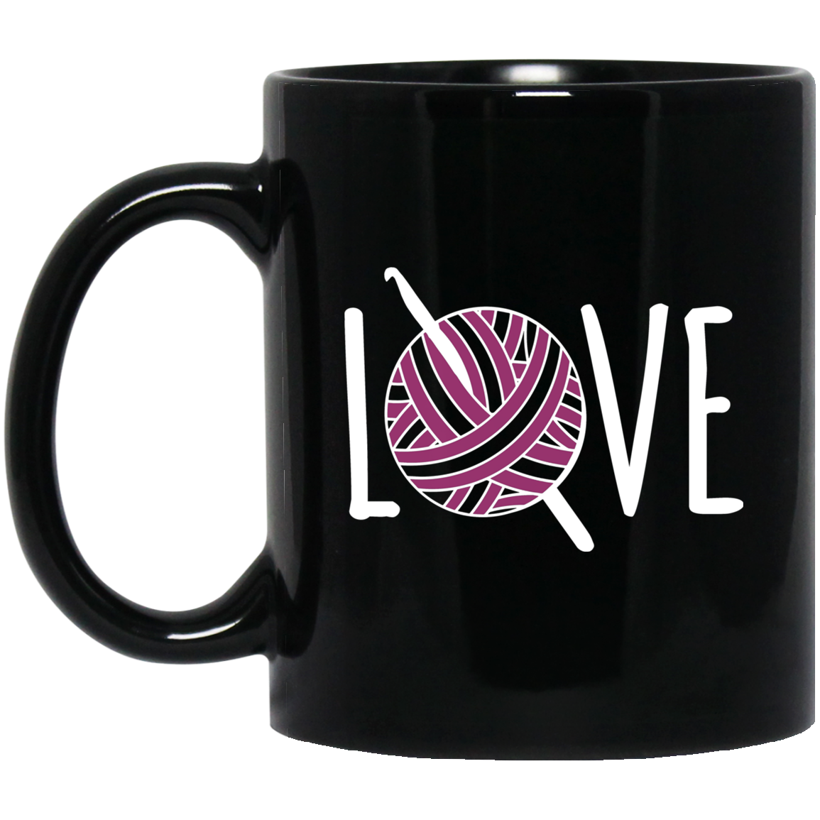 LOVE Crochet Mugs