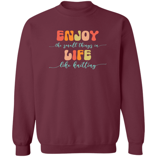 Enjoy Life - Knitting Sweatshirt