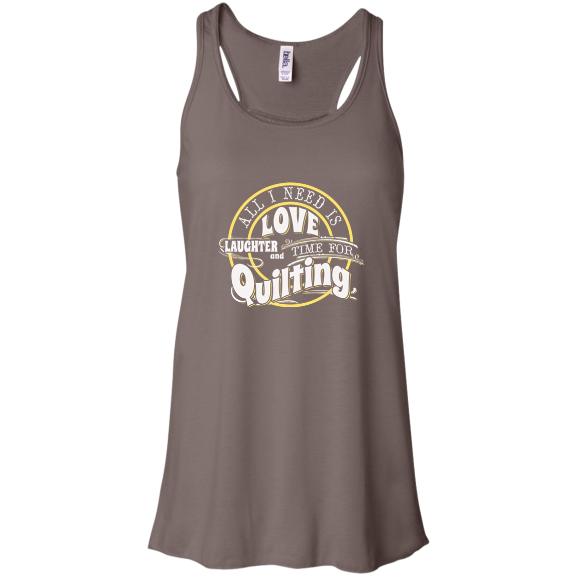 Time for Quilting Flowy Racerback Tank