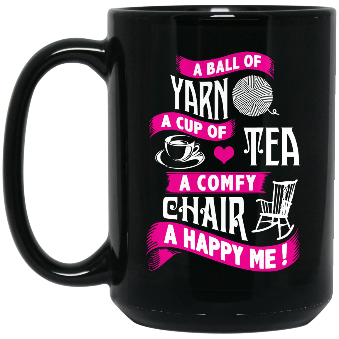 A Ball of Yarn - A Happy Me Mugs