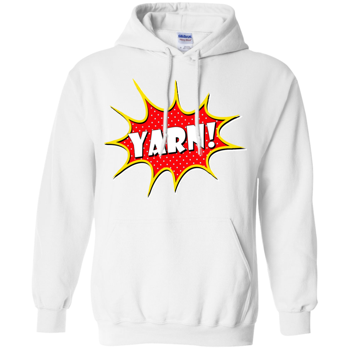Yarn! Comic Starburst Pullover Hoodie