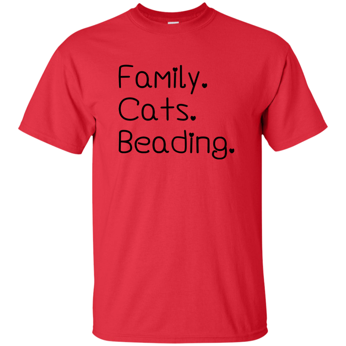 Family-Cats-Beading Ultra Cotton T-Shirt